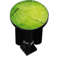 Bouchon bonde lavabo motif design Feuilles