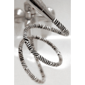 Flexible de douche design motif Zebra