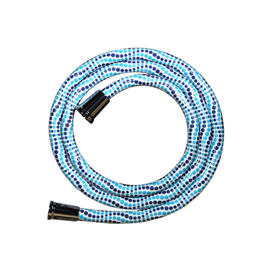 Decorated Shower Hose Design 'Waves'