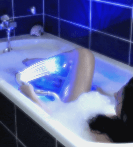 Lumière et design pour la douche